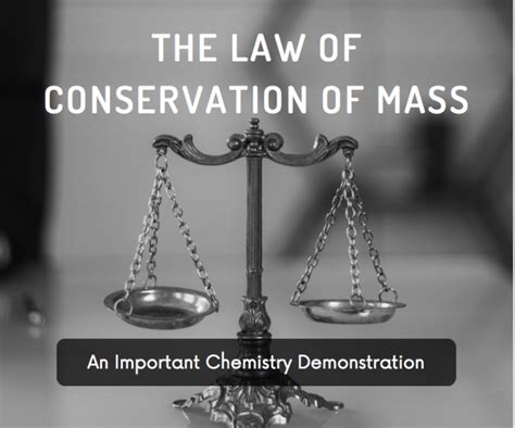 mass demonstration activities|An Important Chemistry Demonstration: The Law of Conservation of M.